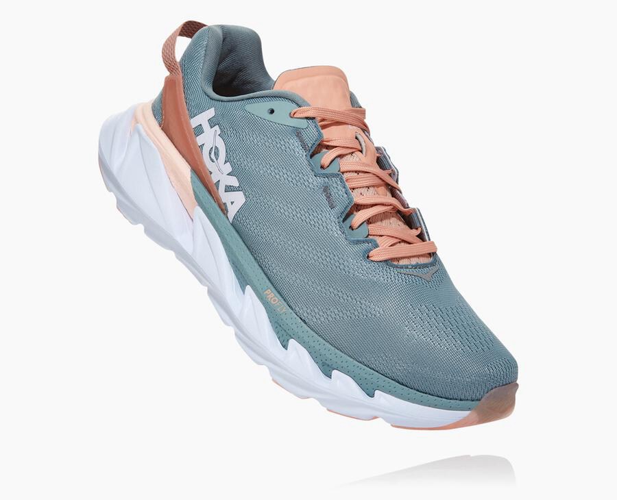 Tenis Hoka One One Mujer Azules - Elevon 2 - MYZQ93681